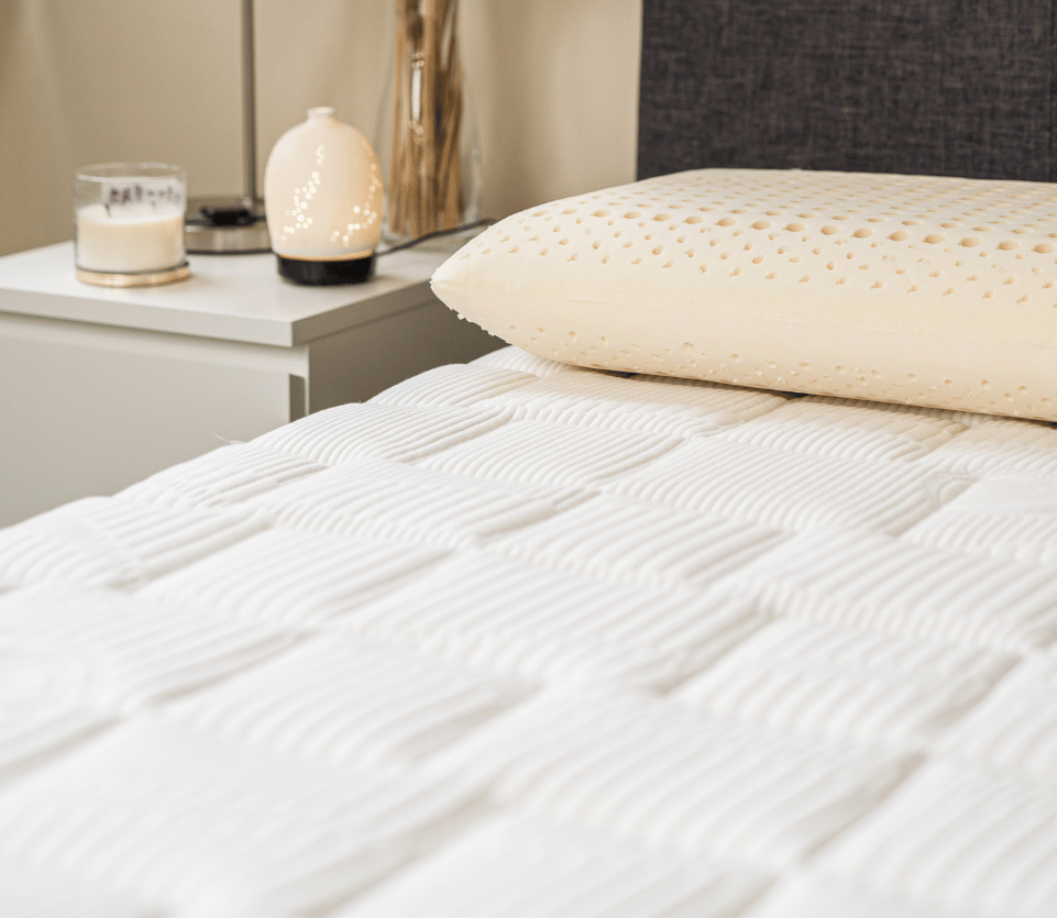 Petal Organic Natural Latex Mattress With Mini Pocket Coils - Medium Firm